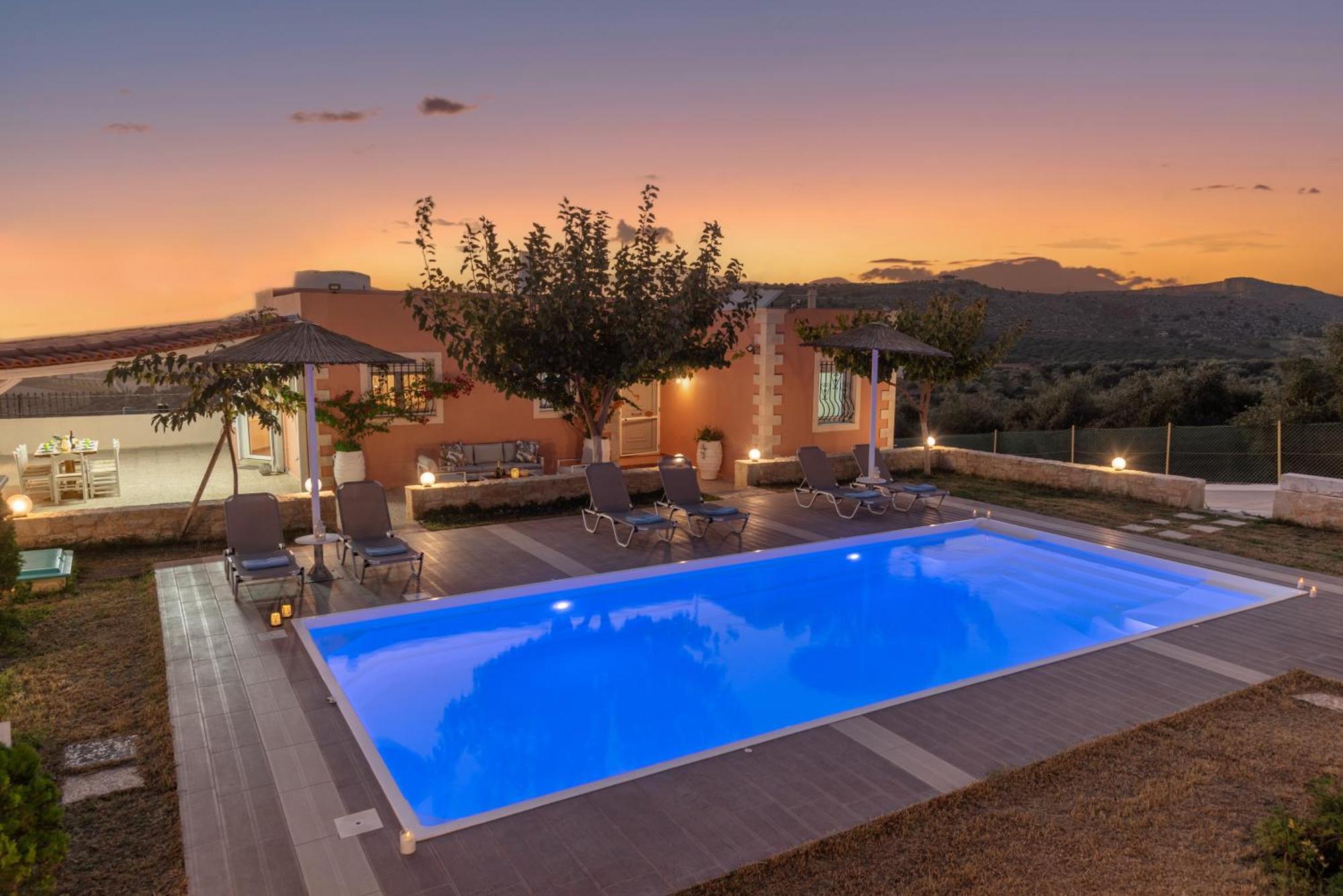 Nautilus Villa - Private Pool Elia  Bagian luar foto