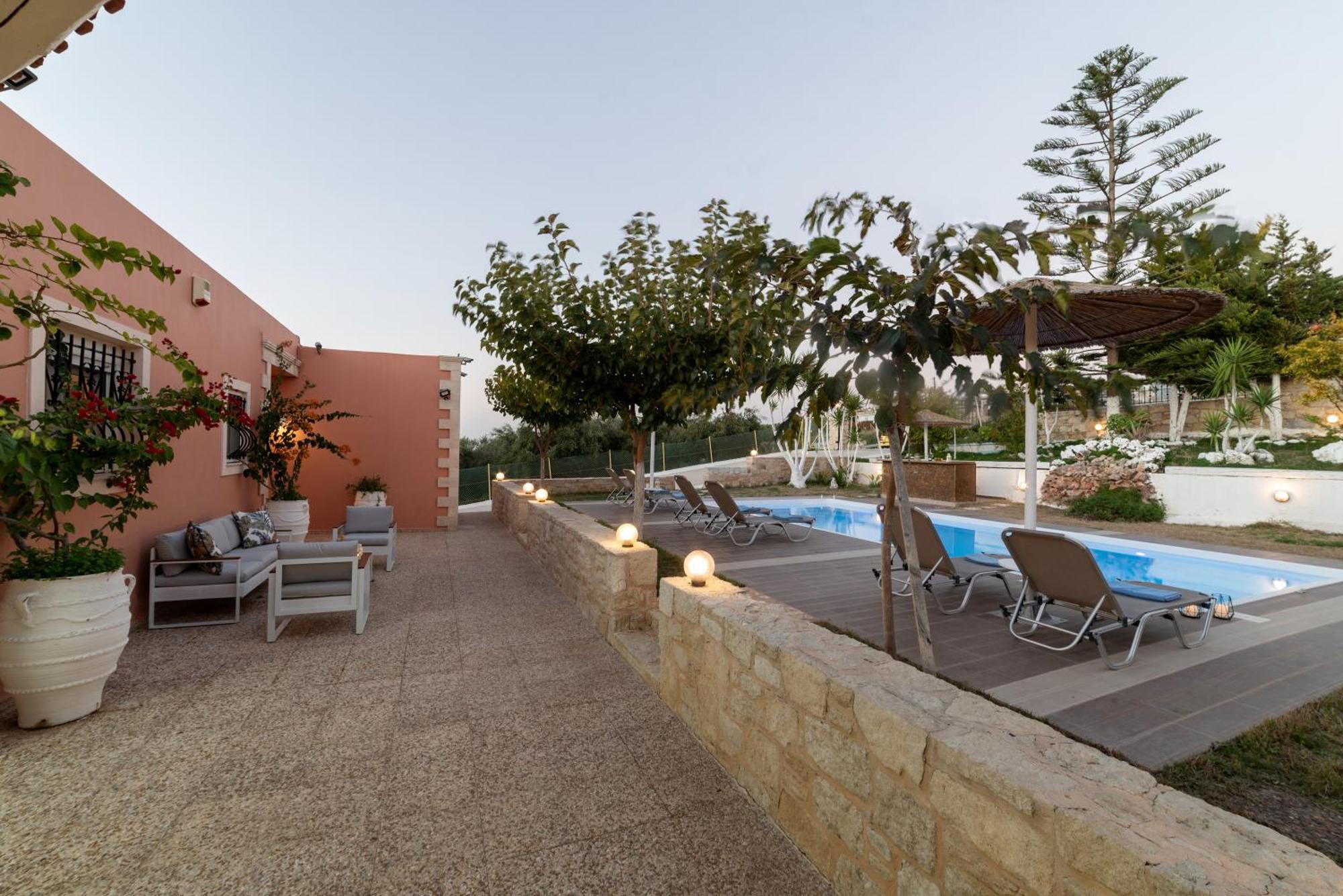 Nautilus Villa - Private Pool Elia  Bagian luar foto