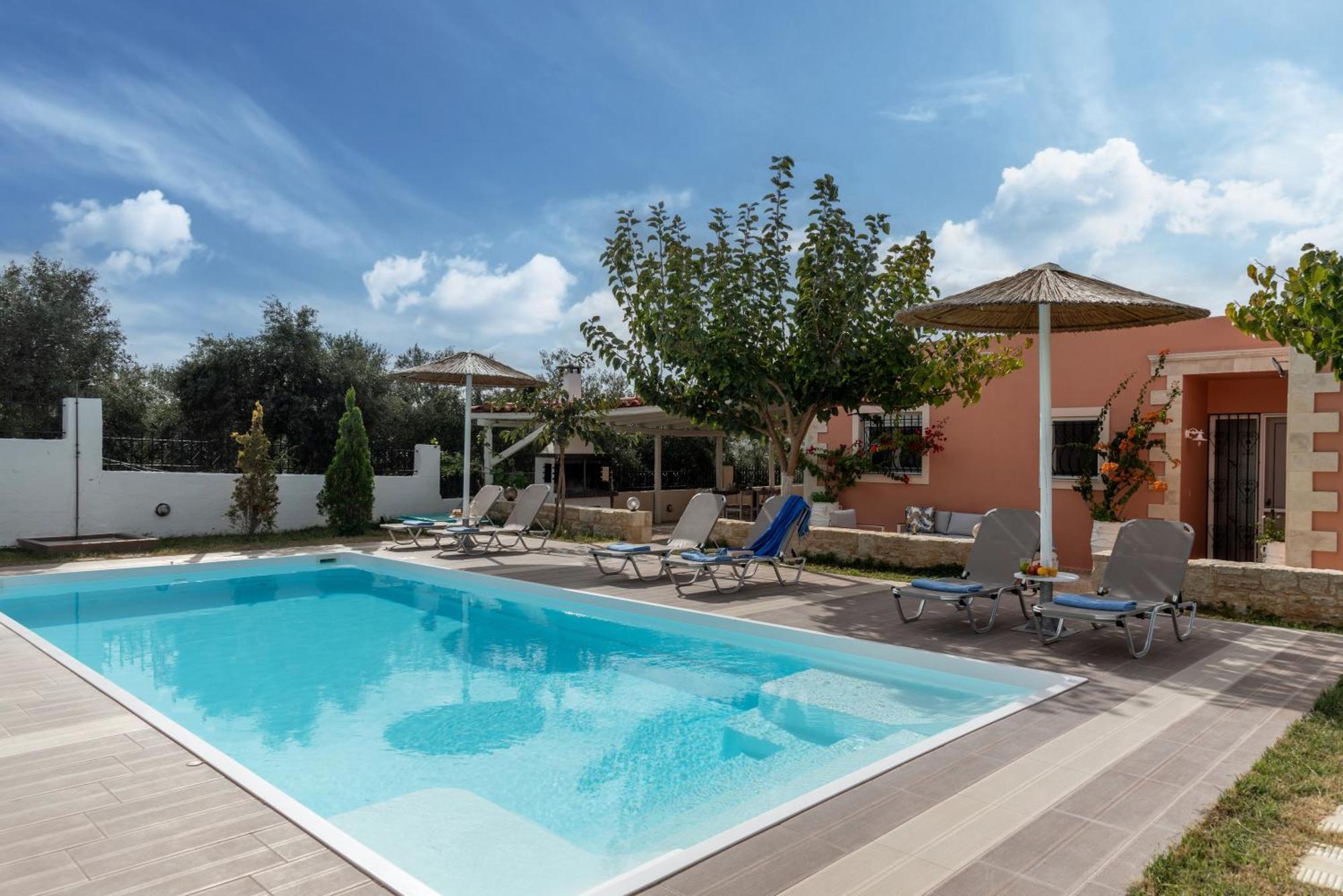 Nautilus Villa - Private Pool Elia  Bagian luar foto