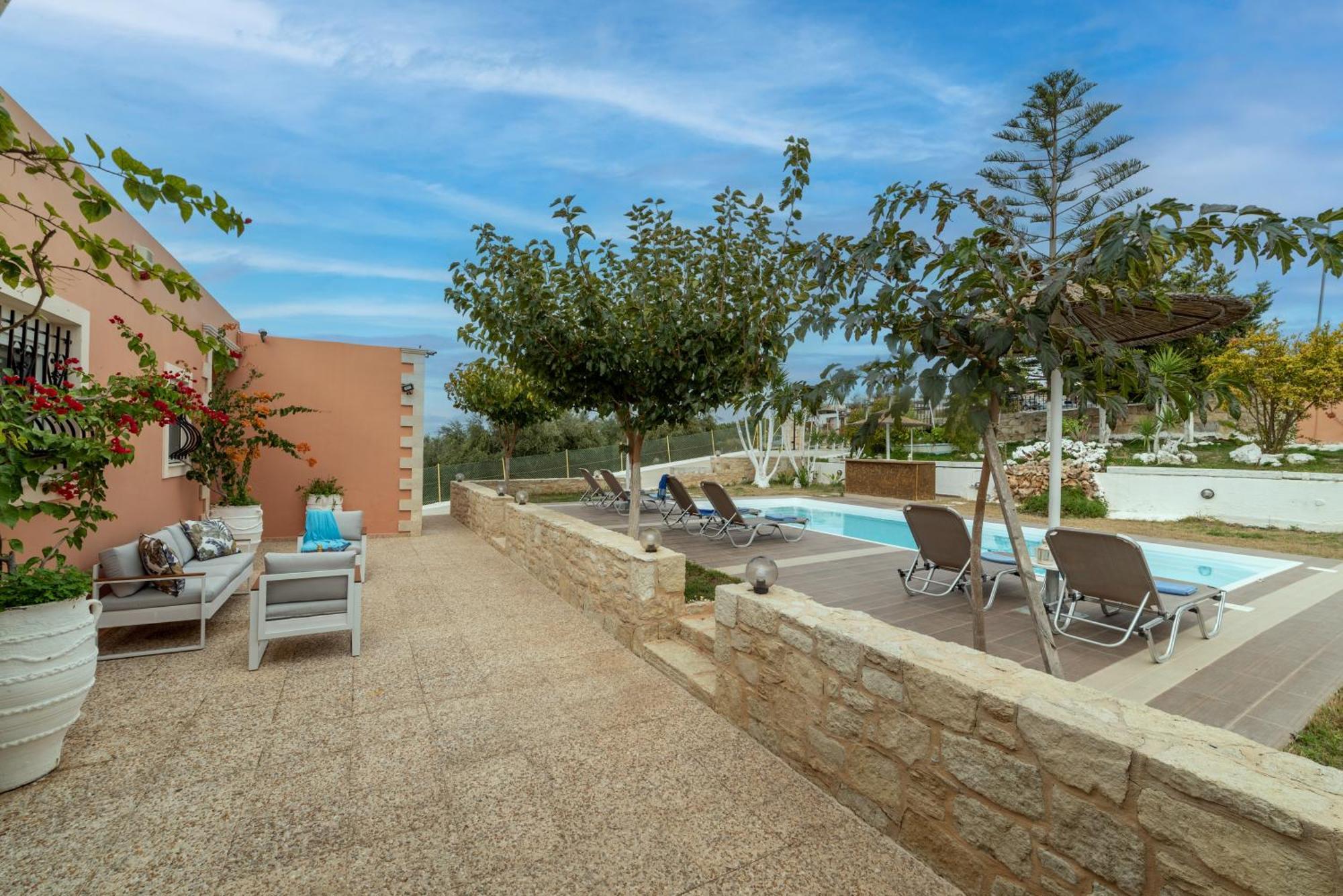 Nautilus Villa - Private Pool Elia  Bagian luar foto