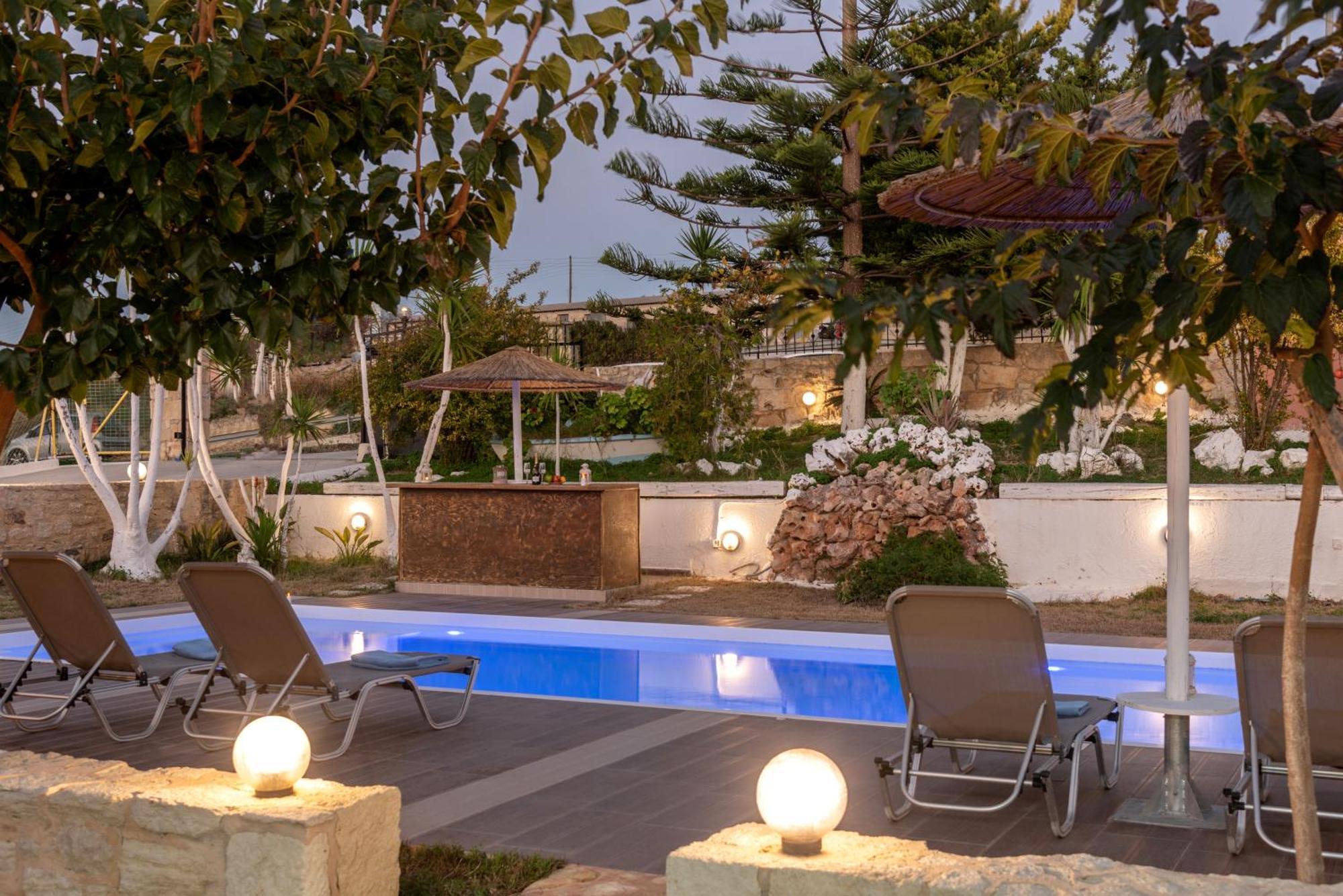 Nautilus Villa - Private Pool Elia  Bagian luar foto